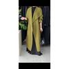 Womens Double-Faced Wool Coat Mid-Length Hand-Stitched Leather Trim Oversized Lapel Chic Korean Style Outerwear