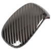 Carbon Fiber Style Gear Shift Head Cover Trim Stainless Steel Shifter Knob Sticker Replacement for Civic 11th 2022