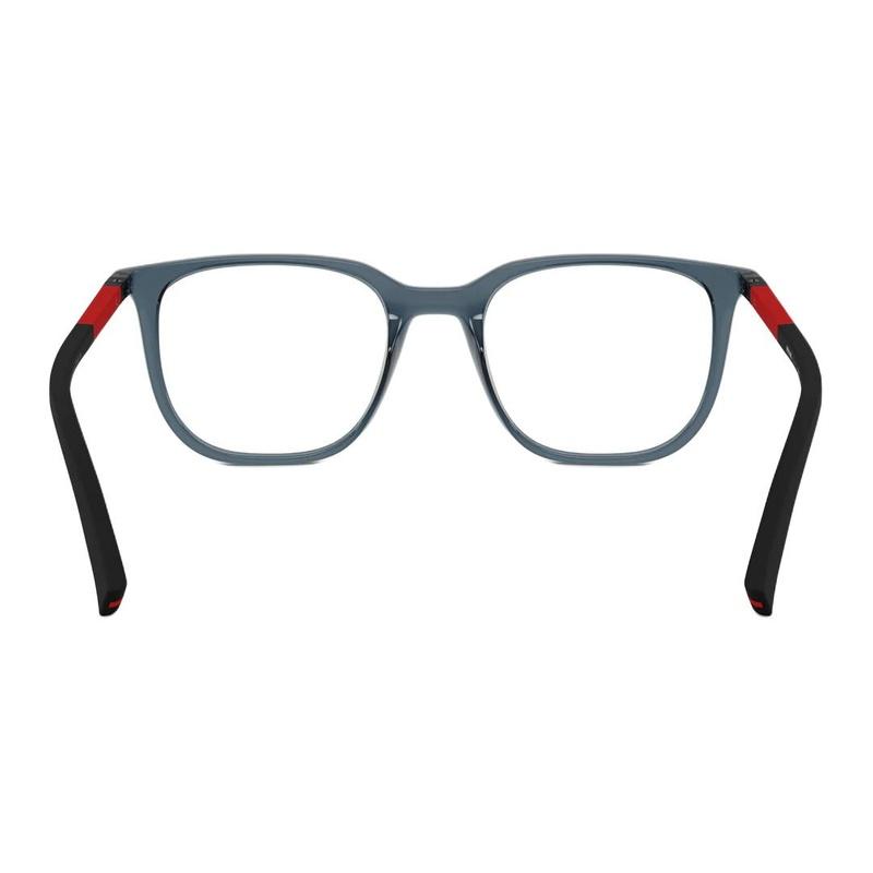 Prada Striped Brand Logo Injection Square Optical Glasses Unisex Couple Style Blue Blue 48 Basic Packaging-glasses Case + Packaging Box