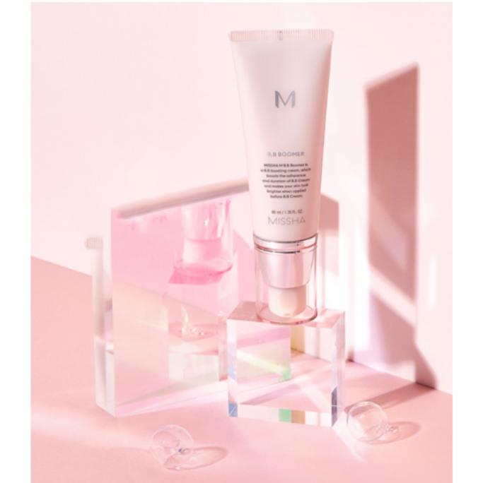 MISSHA M BB Boomer Primer 40ml — Radiant Base for Long-Lasting BB Makeup