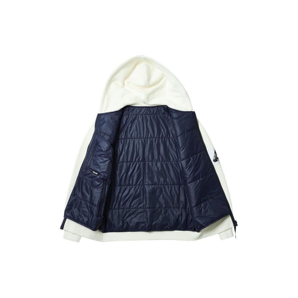 Palace Reversible Vest Hood Soft White Unisex Tops P26CS048