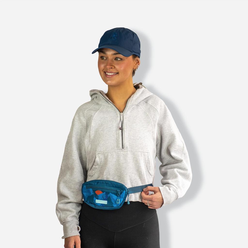 SPRINTS Sasquatch Satchel Sling IT Bag (Marine Blue/FF/Men's)