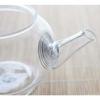 250ml Heat-resisting High Temperature Glass Mini- Scented Tea Infusion Of Tea Kettle Transparent Kung Fu Tea Have Trumpet Teapot