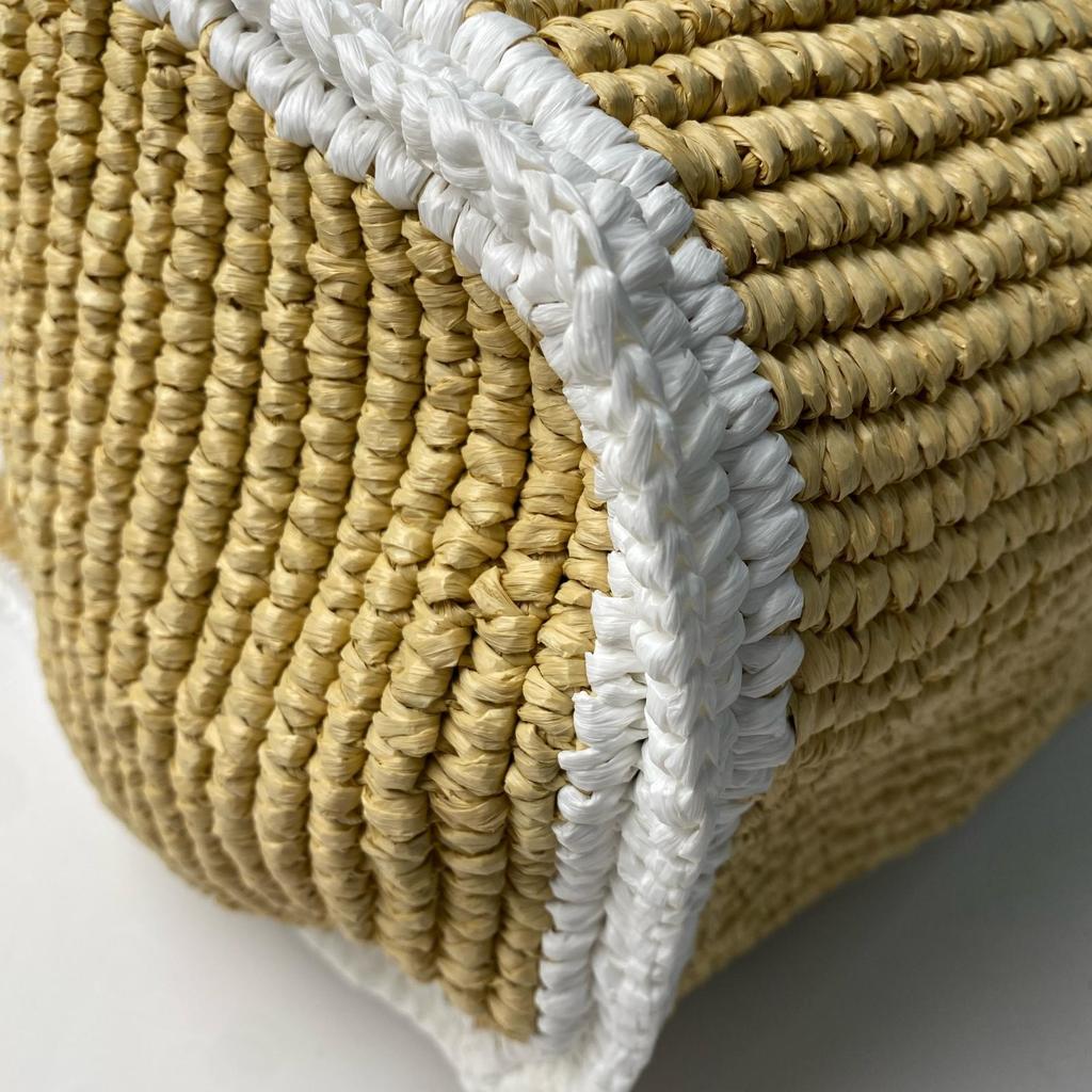 Used MARNIShoulder Bag beige/Brown Raffia Women