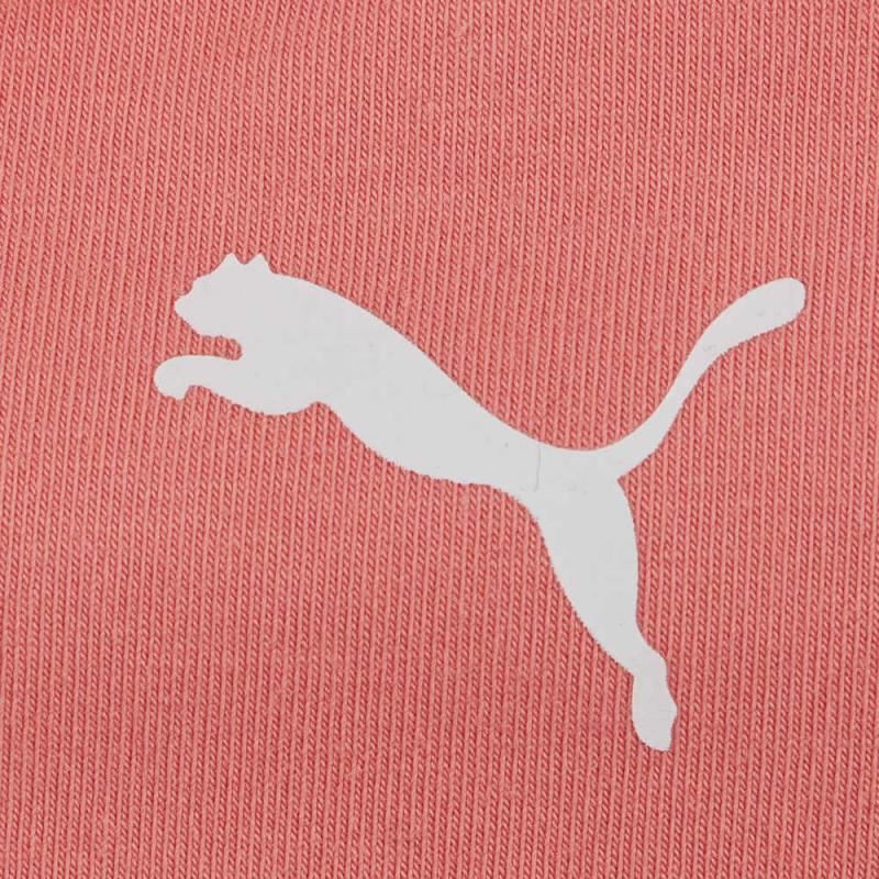 Puma Comfortable Casual Sports Short Sleeve Breathable T-Shirt Women Tops Pink 633121-89