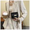 Quilted Faux Leather Chain Bag for Women Minimalist Crossbody Shoulder Bag KTB