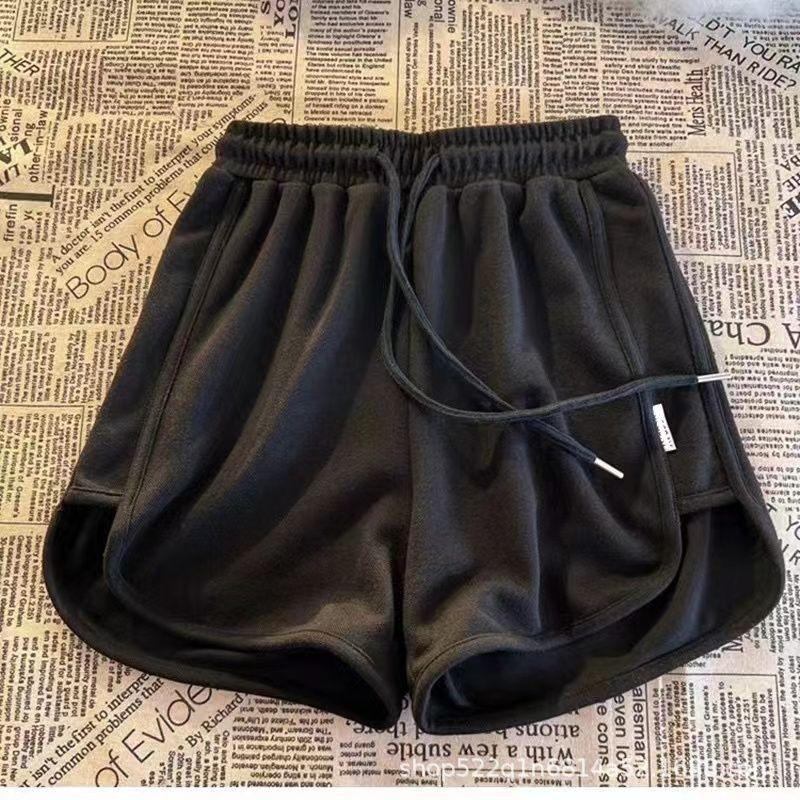 Casual Sports Shorts Women's Thin Loose Thin High Waist Wide Leg Running Pants