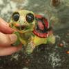 Figurine Broască Țestoasă de Mare Desen Animat Colecționabile Ornamente Viață Marină Decorativ de Birou