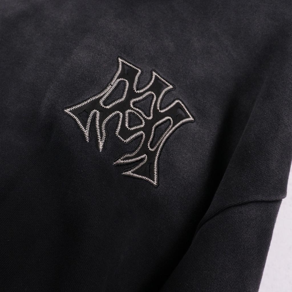 Amiri 2025 Spring and Autumn New Washed Outdated Loose Large Hoodie Set Couple Hoodie Set