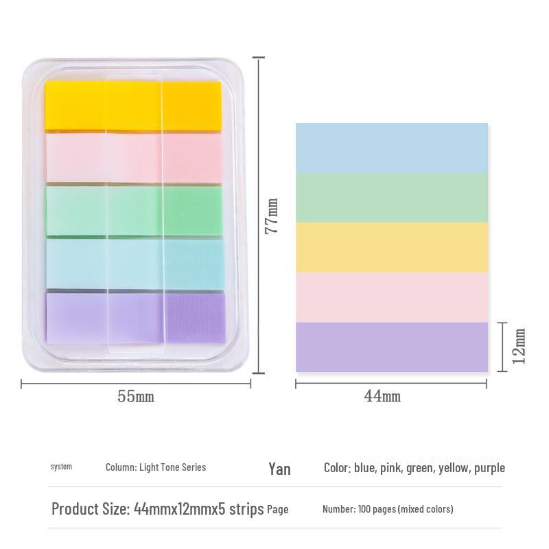 Deli 21606 Color-Coded Index Tabs & Labels for Marking and Classification