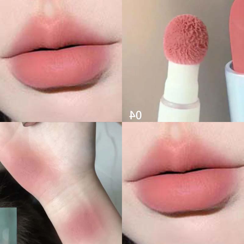 Velvet Soft Mist Matte Lip Glaze: Natural Look, Brightens, Perfect for Student Parties