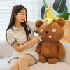 Adorable Teddy Bear Plush Toy Soft Cuddly Stuffed Animal Doll For Kids Birthday