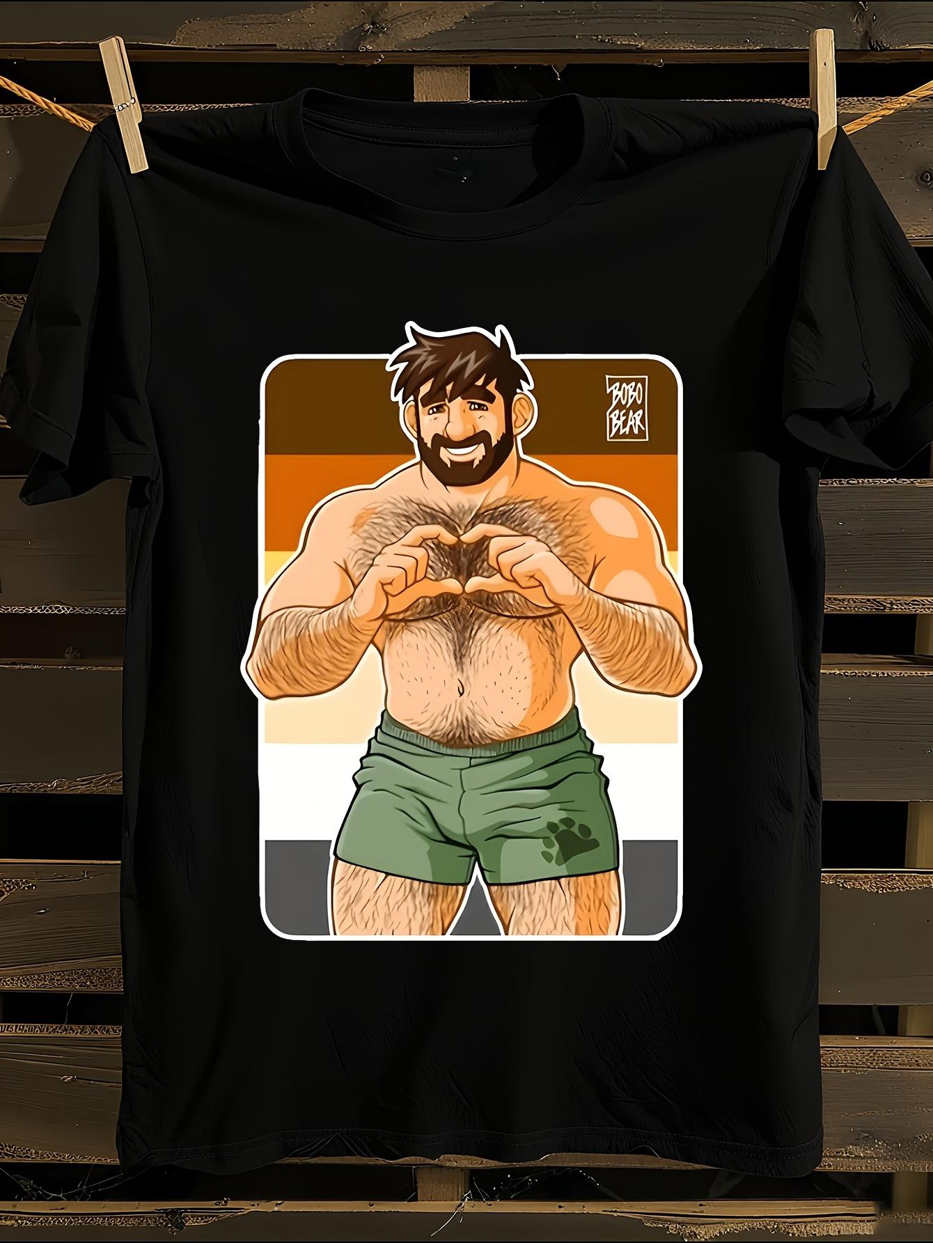 Adam Bobo-Bear Pride Graphic Tshirt XXXL