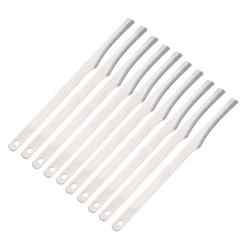 Pedicure Knife Dead Skin Remover: Foot Callus Removal Tool, Callus Scraper, 10 Pieces, for Toenail Care, Men and Women