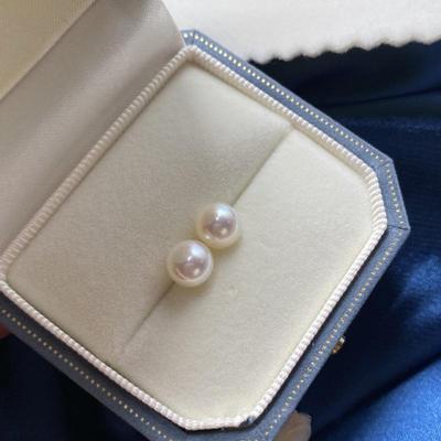 Orecchini unici di design rotondi piatti con perle d'acqua dolce – Ipoallergenici, Naturali, Gioielli da donna di alta gamma