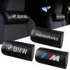 KSMH6 Car Sticker Pressure Relief Massage Headrest Pillow Soft Elastic Carbon Fiber Car Neck Pillow Comfortable For M Accessory