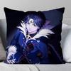 Chrollo Lucilfer Anime HHUNTER X HUNTER Pillow Case Fashion Square Pillowcase Bedroom Sofa Room Ins Decoration Leisure