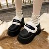 Thick-soled student velvet inner height-increasing women's shoes 2025 winter new sports and leisure shoes versatile high-heeled warm cotton shoes