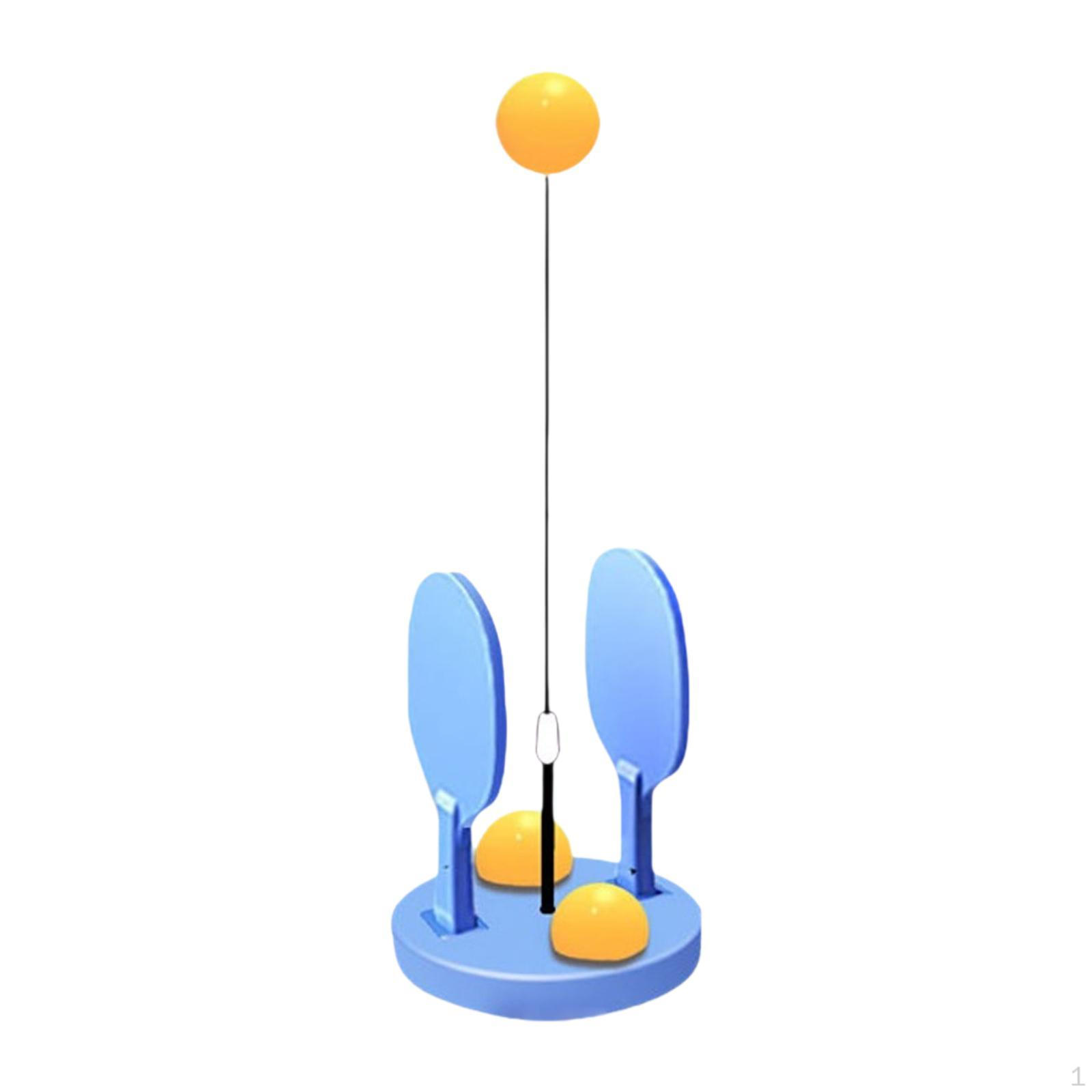 

Мячи для понга, ракетки, набор, игровая координация рук и глаз, для взрослых и детей, мягкий стержень, оборудование, стол синий