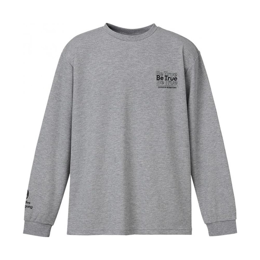 

Evergreen Dry Mix Long Type Gray B-TRUE T-Shirt, 1, LL, серый