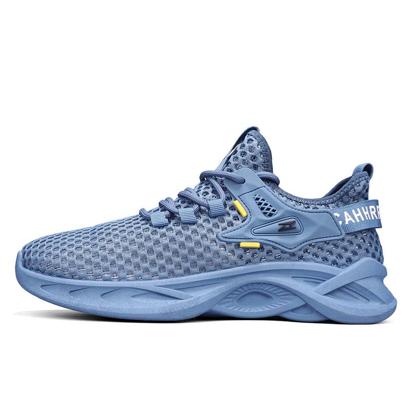 2025 summer new creek shoes wading shoes quick-drying large mesh hollow breathable mesh shoes men's comfortable sports shoes