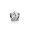 Rose Gold Crown Perlen Charm Bead Fit Original Mode Charms Silber 925 Armband Frauen Schmuck
