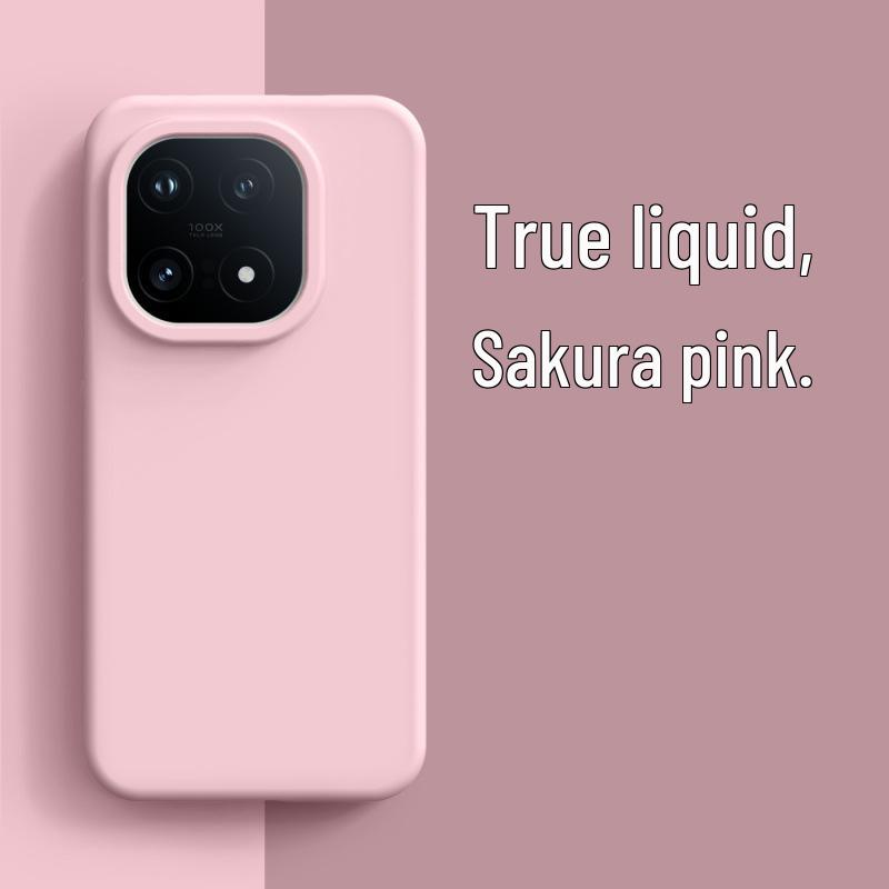 IQOO15 Silicone Phone Case: High-End, Solid Color, Dirt-Resistant, Anti-Fall Protective Cover for Women