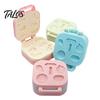 Clay Dough Molds Kids Polymer Press Mold with Handle, DIY Plasticine Molding Tools Sculpting Machine, Children Modeling Making 3D