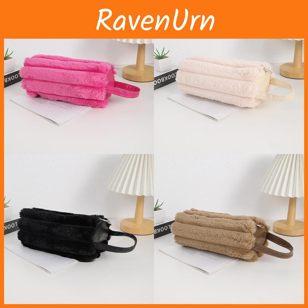 Japanese Plush Pencil Case With Large Capacity For Girls And Students