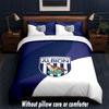 West Bromwich Albion Football Design Set Biancheria da Letto 1 Copripiumino + 2 Federe Morbido Traspirante Biancheria da Letto per la Casa