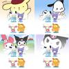 Adorable Sanrio Rainy Day Series Blind Box Figurine Featuring Kuromi And Pochacco Gifts