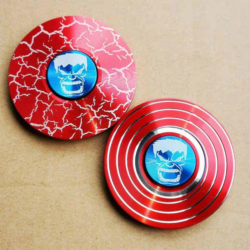 Captain Spinner American Fingertip Gyro Shield Alloy Toys Decompression