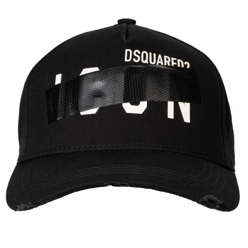 DSQUARED2 nowa ikona czapka nero
