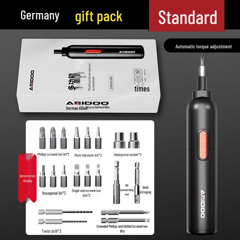 Rechargeable Mini Electric Screwdriver & Drill Tool Set