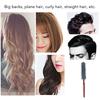 Round Styling Hair Brush High Temperature Resistant Prevents Static Boar Bristle Round Brush for Salon Home 12s Minimum Size