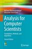 Libro Analysis for Computer Scientists : Foundations, Methods, and Algorithms