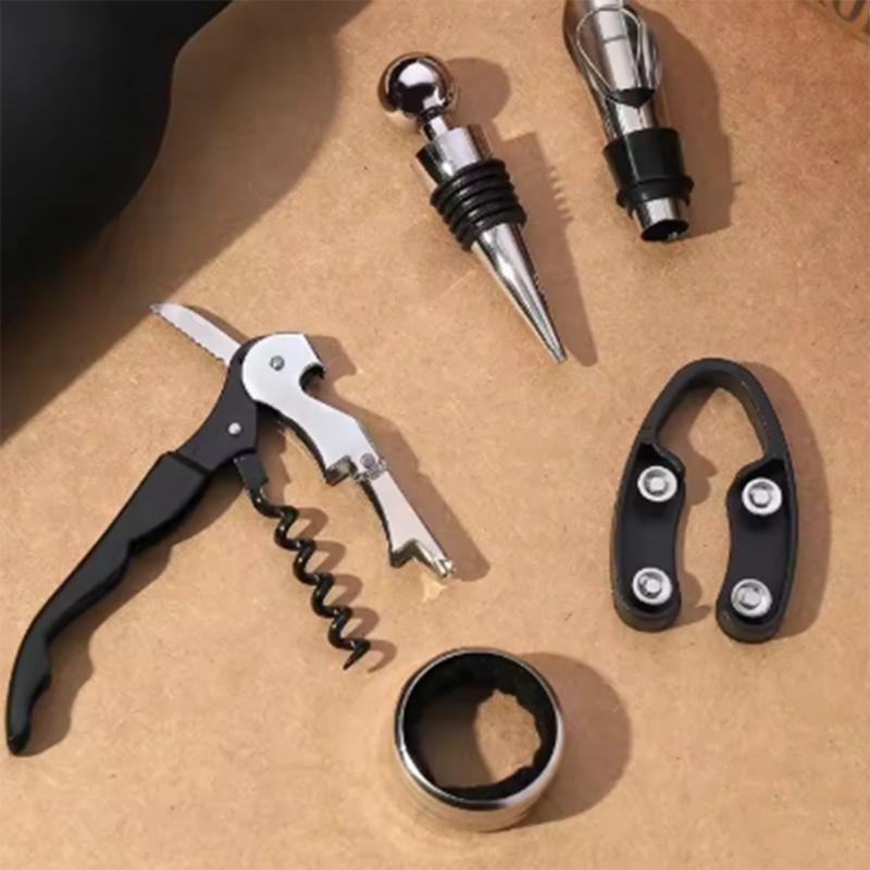 Wine 5-Piece Bottle Opener Gift Box Wine High-End Wine Wine Tool Bottle Opener