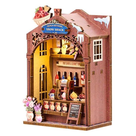 Mini Cute Refrigerator Magnets DIY 3D Puzzle Magnetic Building Blocks Assemble