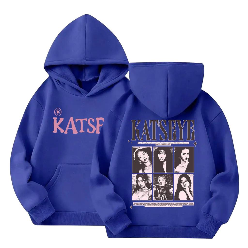 Kids Pullover Hoodie with Letter Print Long Sleeve Sweatshirt for Casual Everyday Wear