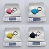 Colorful Heart Keychain Love Shape Bag Charm Pendant Decoration Handmade Jewelry