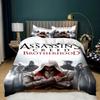 Fashion A-Assassin's C-Creed Bedding Set Duvet Cover Pillowcase Single Double King Size Game Bed Boys Teens Bedroom Decor Gift
