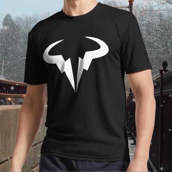 

New rafael nadal logo merchandise Logo Men#039;s Tshirt funny size S to 5XL Unisex T-Shirt XL