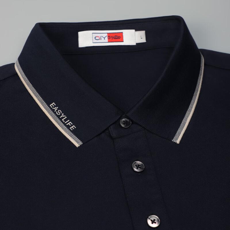 Goldlion GY Men's Casual Short Sleeve Polo Shirt