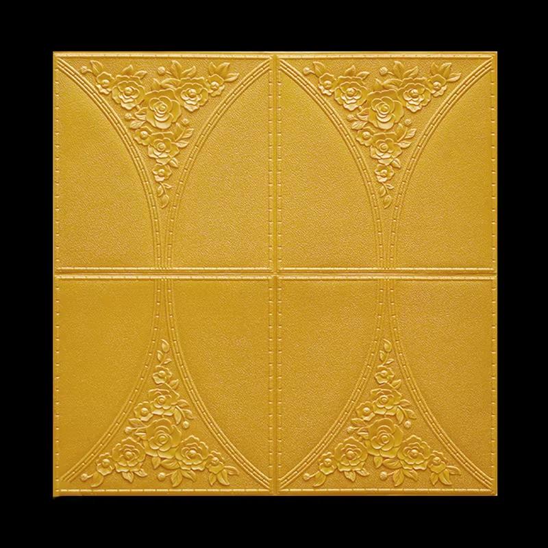 Decorative Waterproof Mildew Proof Moisture-proof Self-adhesive Wallpaper 70cm * 70cm Bedroom and Living Room Wall Stickers