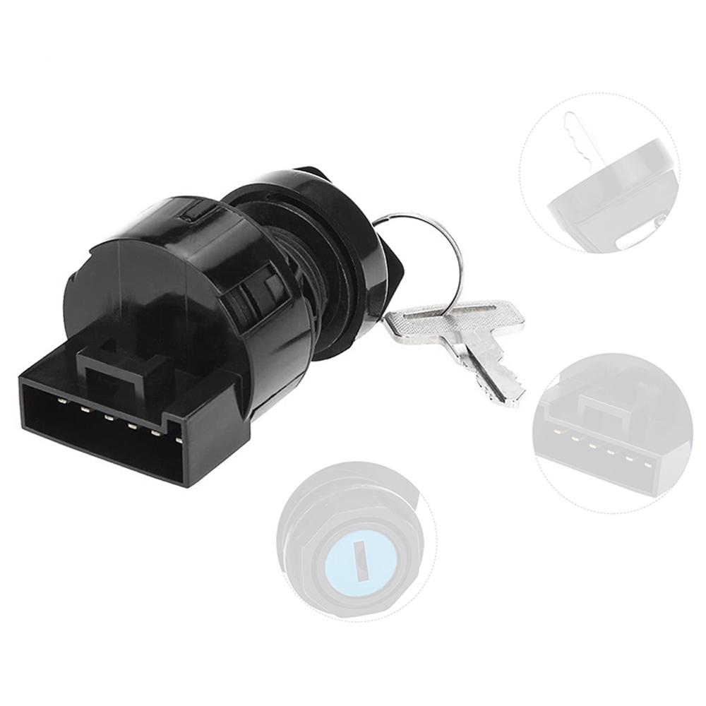 Comutator de aprindere 4011002 4012165 6 pini 3 poziții cu 2 chei de schimb pentru Sportsman 300 325 400