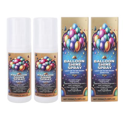 Balloon Shine Spray for A Brilliant Appearance Lasting Gloss Finish Balloon Shiny Glow Spray for