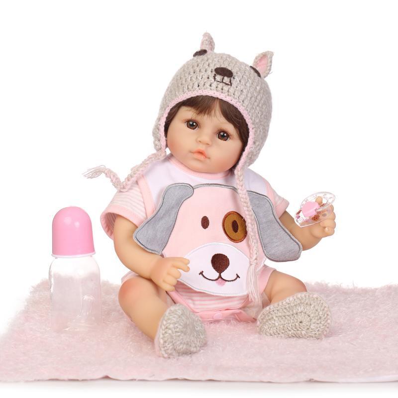 Doll Girl - Realistic Baby Role-Playing Toy with Soft Rubber