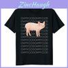 Timeless Oh My God Pig T-shirt In Soft Cotton Blend For Everyday Casual Wear