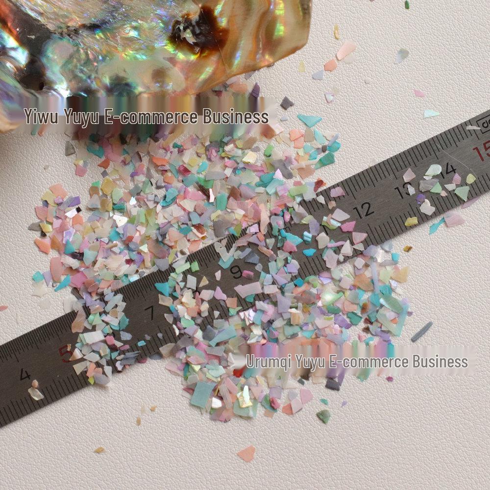 Mother of Pearl Shell Abalone Slivers: Nail Art, Hair Accessories, Resin Jewelry Materials
