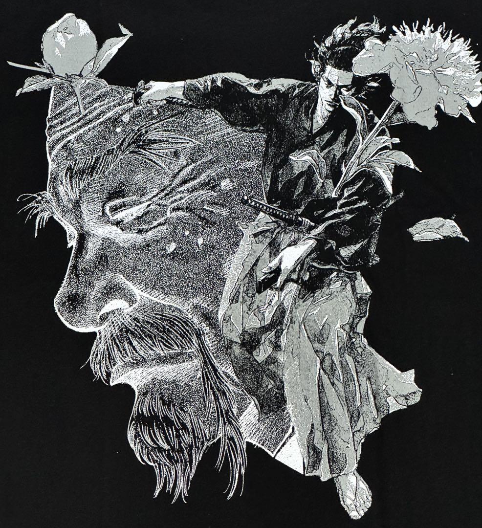 

[USED] Super Rare Baka Vagabond Miyamoto Musashi Anime T-Shirt XL